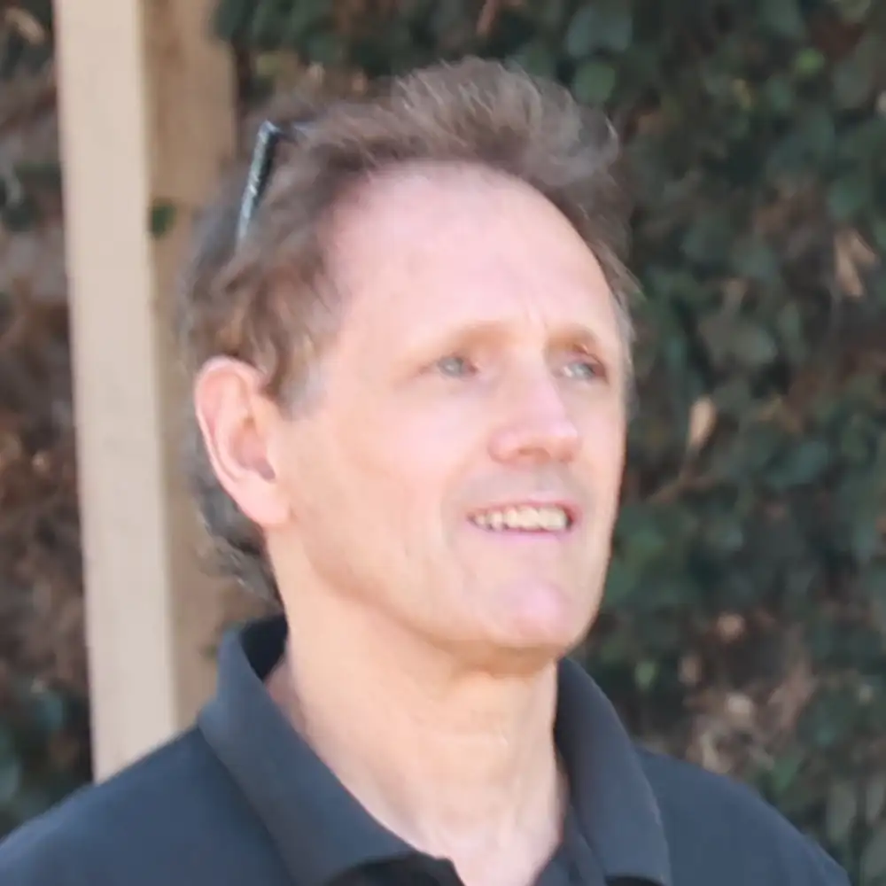 A close up of Peter Sammel