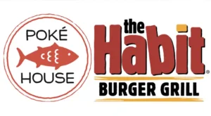 images of poke house and the Habit restaurant logos
