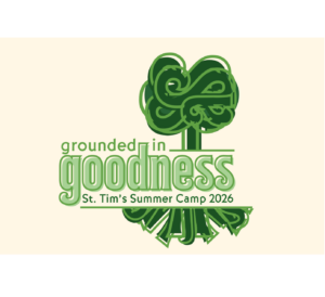 Grounded in goodness logo for summer camp