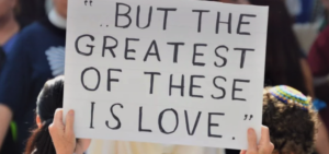 Text: But the greatest of these is love.