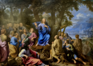 Jesus Preached to the Crowds