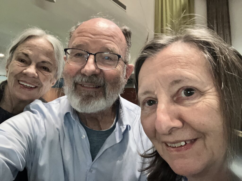 Three Yoga Practitioners