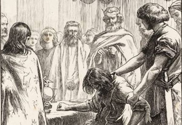 The parable of the wedding feast.