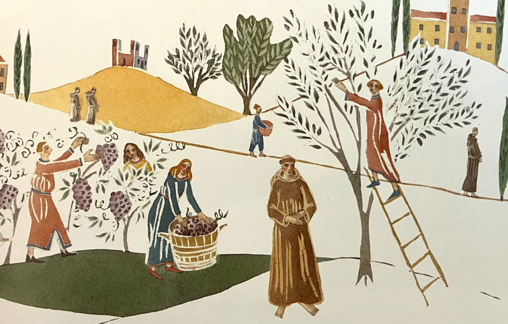 St. Francis in community.