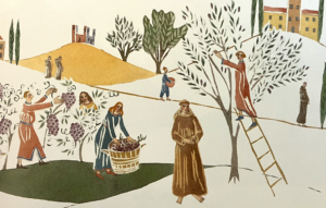St. Francis in community.